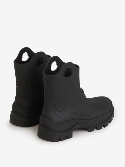 Shop Moncler Misty Rain Boots In Negre