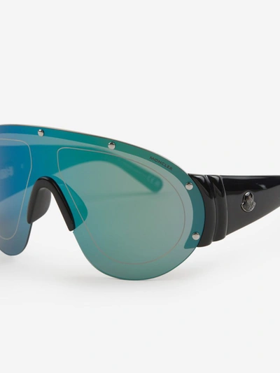 Shop Moncler Rapide Sunglasses In Negre