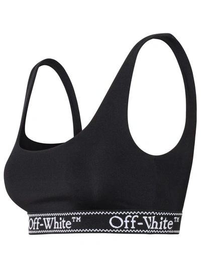Shop Off-white Sporty Top In Black