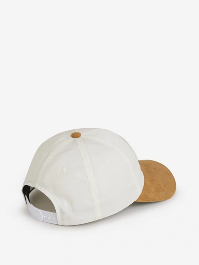 Shop Rhude Patch Contrasts Cap In Blanc