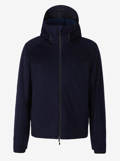 Shop Sease Hooded Jacket In Midnight Blue