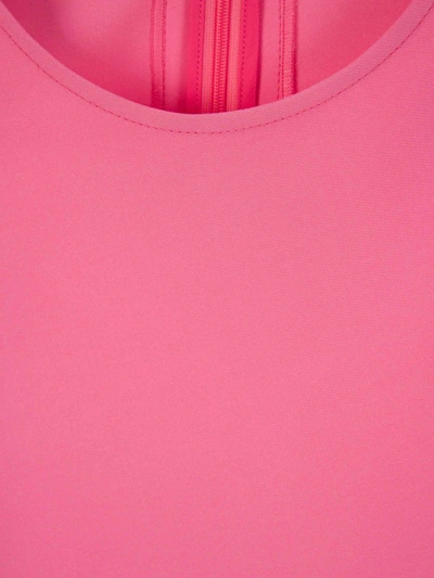Shop Stella Mccartney Single Shoulder Top In Rosa