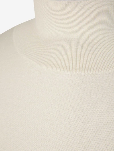 Shop The Row Plain Knit Sweater In Blanc