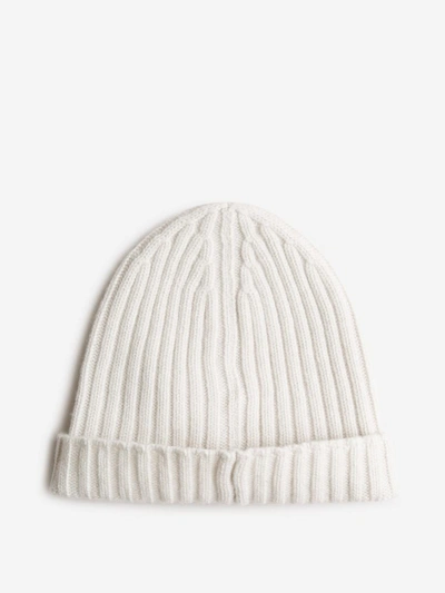 Shop Tom Ford Cashmere Ribbed Beanie In Beix