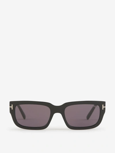 Shop Tom Ford Ezra Sunglasses In Negre