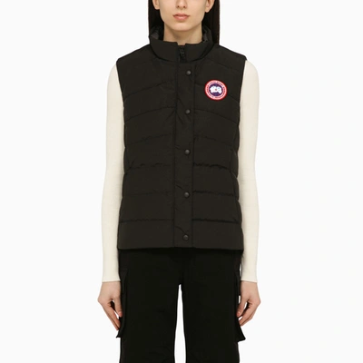 Shop Canada Goose | Freestyle Black Nylon Waistcoat