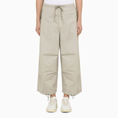 Shop Autry Grey Cotton Sports Trousers