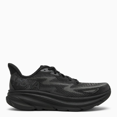 Shop Hoka One One | Black Clifton 9 Sneakers