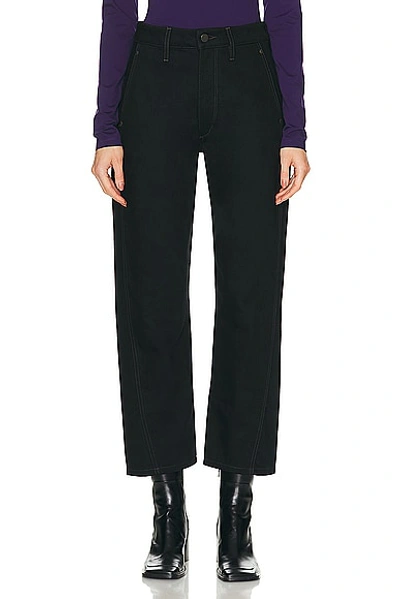 Shop Lemaire Twisted Pant In Black