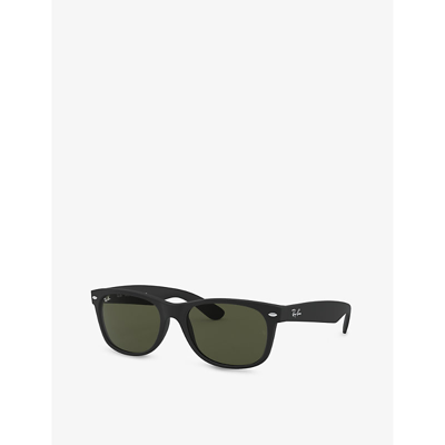 Ray Ban Ray-ban Womens Black Rb2132 New Wayfarer Classic Square-frame Nylon Sunglasses In Black