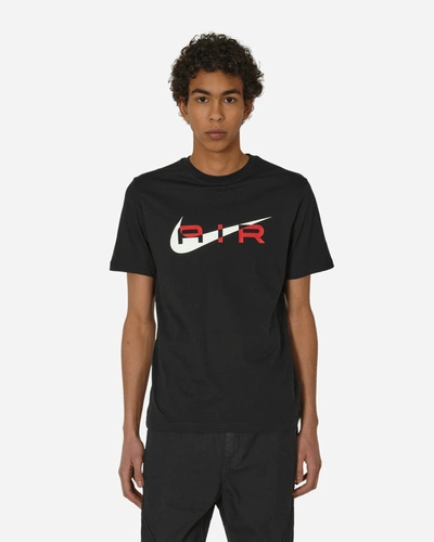 Shop Nike Air Graphic T-shirt Black In Multicolor