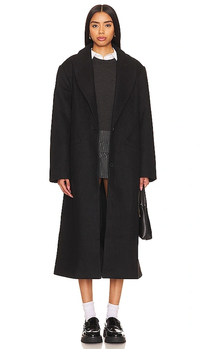 Shop Lioness Olsen Coat In 黑色