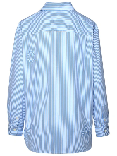 Shop Apc A.p.c. Light Blue Cotton Shirt