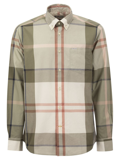 Shop Barbour Harries Harris Checked Long In Multi
