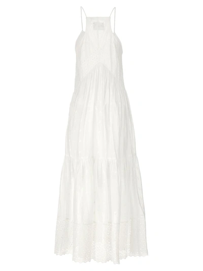 Shop Isabel Marant Étoile 'sabba' Maxi Dress In White