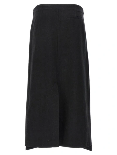 Shop Loulou Studio 'atri' Skirt In Black