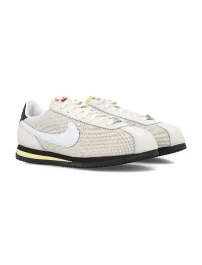 Shop Nike Cortez Sneakers In Lt Orewood Brn/white-phantom