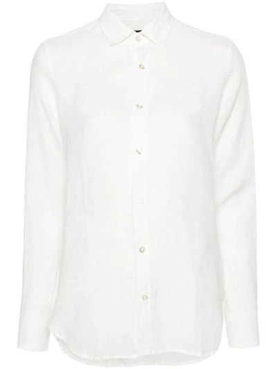 Shop Peuterey Ginestra Cotton Shirt In White
