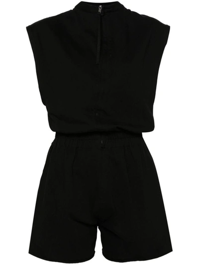Shop Rick Owens Drkshdw Cotton Jumpsuit In Black