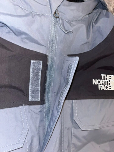 Pre-owned The North Face Men's Mcmurdo Bomber Jacket Grey Black Size 3xl $350 In Grey And Black