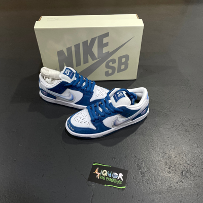 Pre-owned Nike Sb Dunk Low Born X Raised One Block At A Time (size:4-5) In White