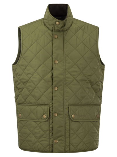 Shop Barbour Lowerdale Quilted Gilet In Green