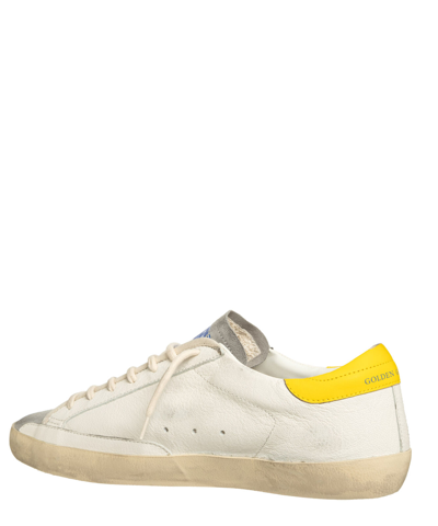 Pre-owned Golden Goose Sneakers Men Super-star Gmf00101.f004804.82394 White - Grey Orang