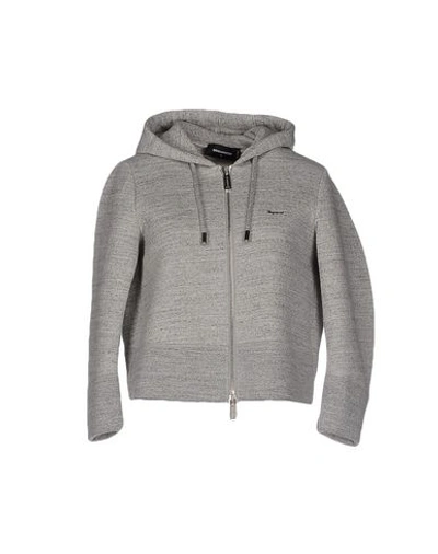 Dsquared2 Jacket In Light Grey