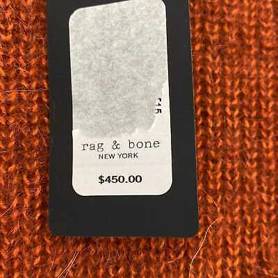 Pre-owned Rag & Bone Rust Pullover Maxi Dress | With Tags In Orange