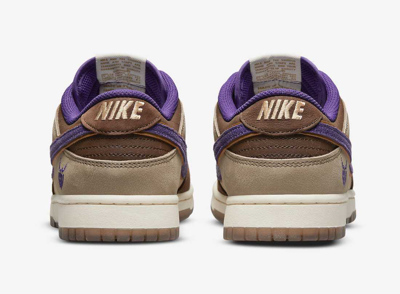 Pre-owned Nike Dunk Low Setsubun 2022 White Khaki Purple Brown Beige Sail Cacao Dq5009-268