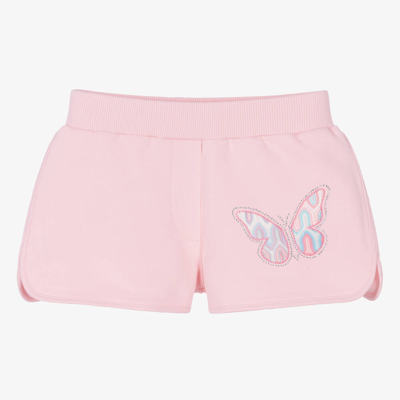 Shop Angel's Face Girls Pink Butterfly Cotton Shorts