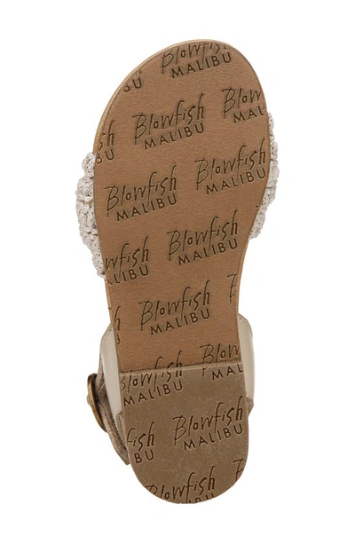 Shop Blowfish Footwear Kids' Sassie Sandal In Off White Crochet