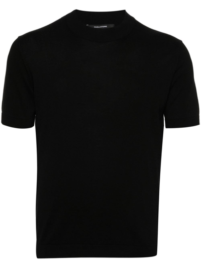 Shop Tagliatore T-shirt In Black