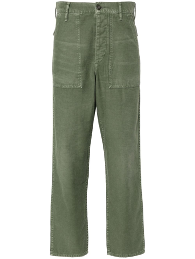 Shop Polo Ralph Lauren Pantaloni Dritti In Green
