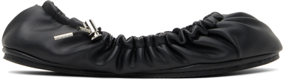 Shop Rombaut Black Aura Ballerina Flats In Black Beyond Leather