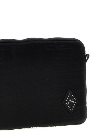 Shop A-cold-wall* 'diamond Pouch' Crossbody Bag In Black