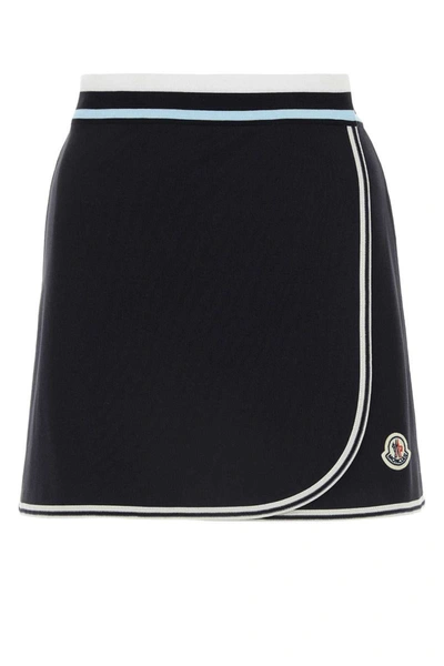 Shop Moncler Skirts In Blue