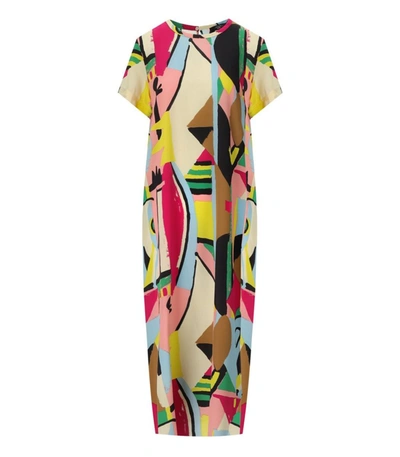 Shop Weekend Max Mara Orchis Multicolored Dress