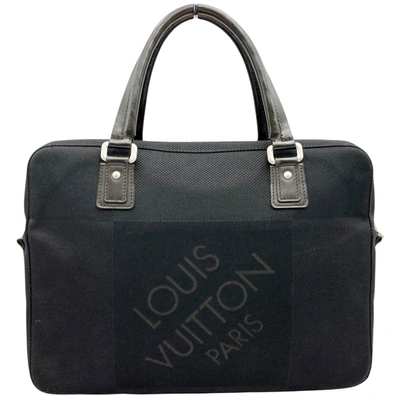 Pre-owned Louis Vuitton Yack Black Canvas Tote Bag ()
