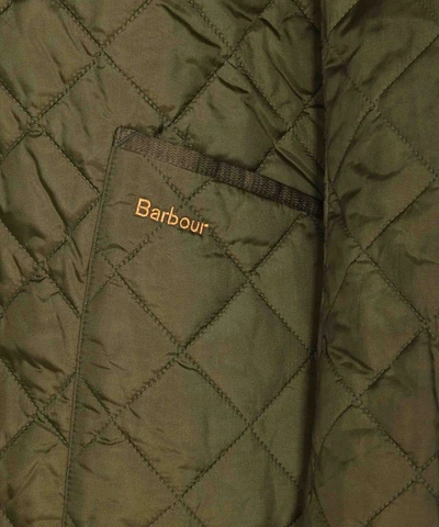 Barbour Heritage Liddesdale Quilted Jacket In Green