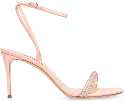 Shop Casadei Stratosphere Heeled Sandals In Pink