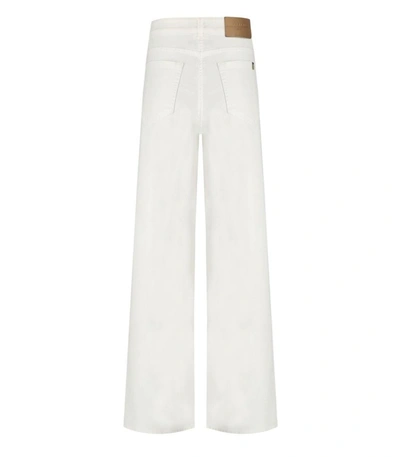 Shop Weekend Max Mara Medina White Cropped Jeans