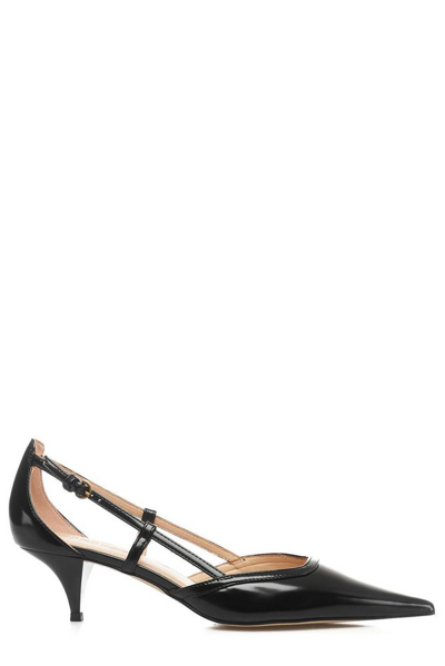 Shop Pinko Pointed Toe Pumps In Black