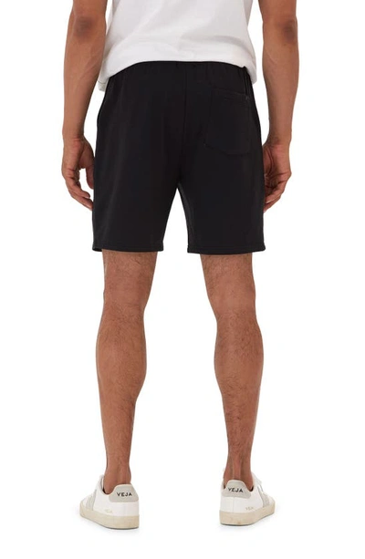 Shop Threads 4 Thought Casper Fleece Drawstring Shorts In Black