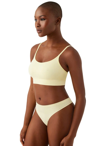 Shop B.tempt'd By Wacoal Comfort Intended Bralette In Pastel Yellow