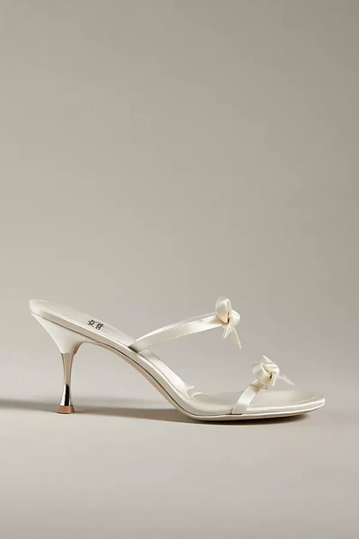 Shop Jeffrey Campbell Bow Heels In White