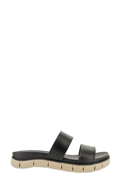 Mia Elori Slide Sandal In Black