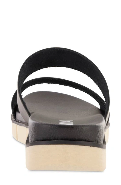 Mia Elori Slide Sandal In Black