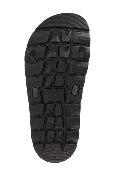 Mia Bertini Slide Sandal In Black
