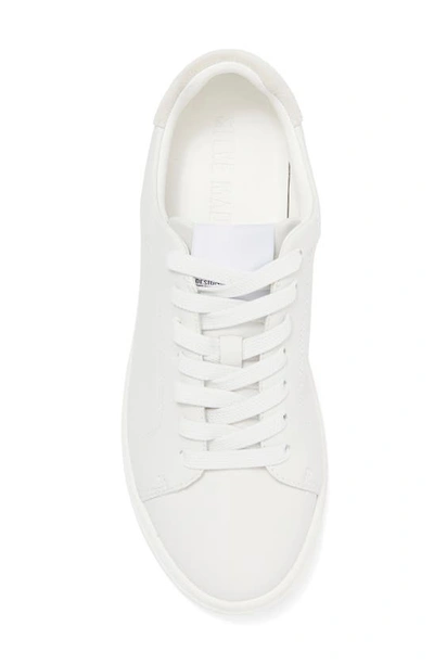 Shop Steve Madden Elsin Sneaker In White Leather